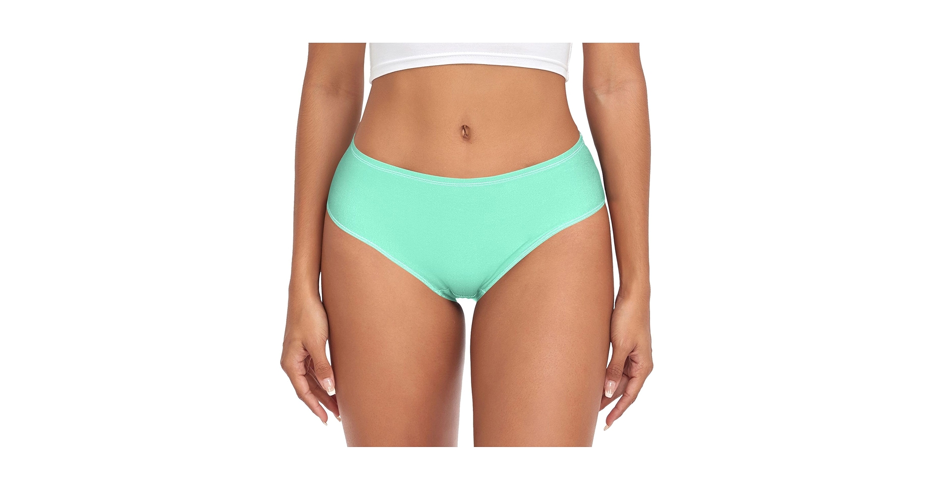 ❤︎mamirin❤︎ UMIRIKO Mint Green Women's Bikini Panties Underwear for