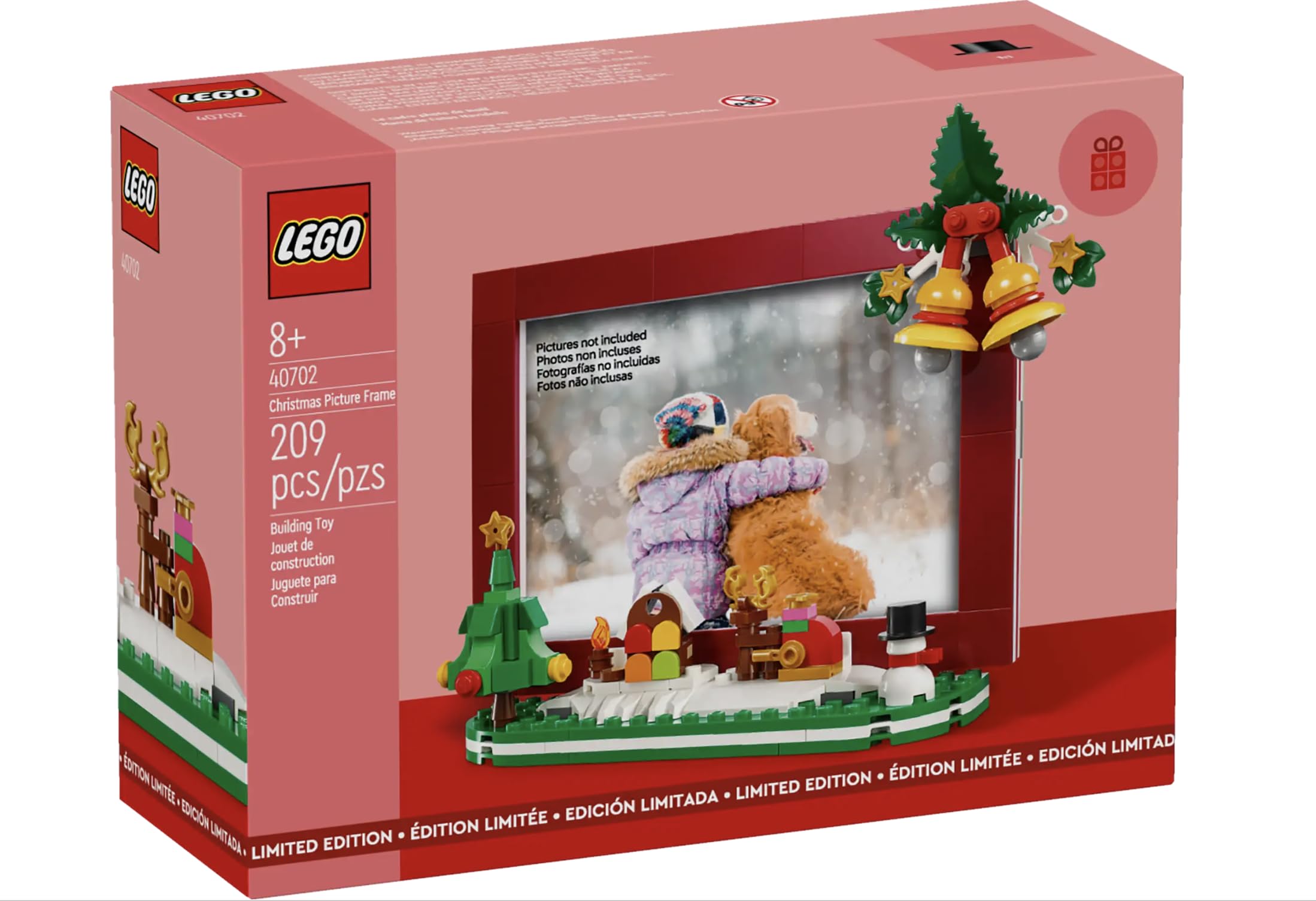 Amazon.com: New Lego Christmas Picture Frame : Toys & Games