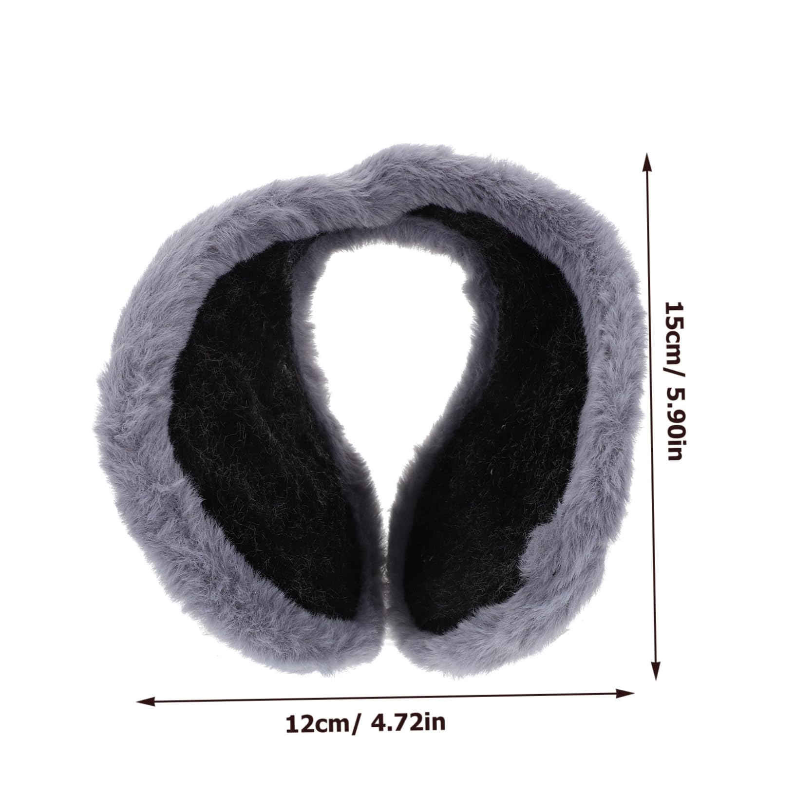 Holibanna Men's Winter Warm Ear Muff Plush Washable and Comfortable for Cold Days