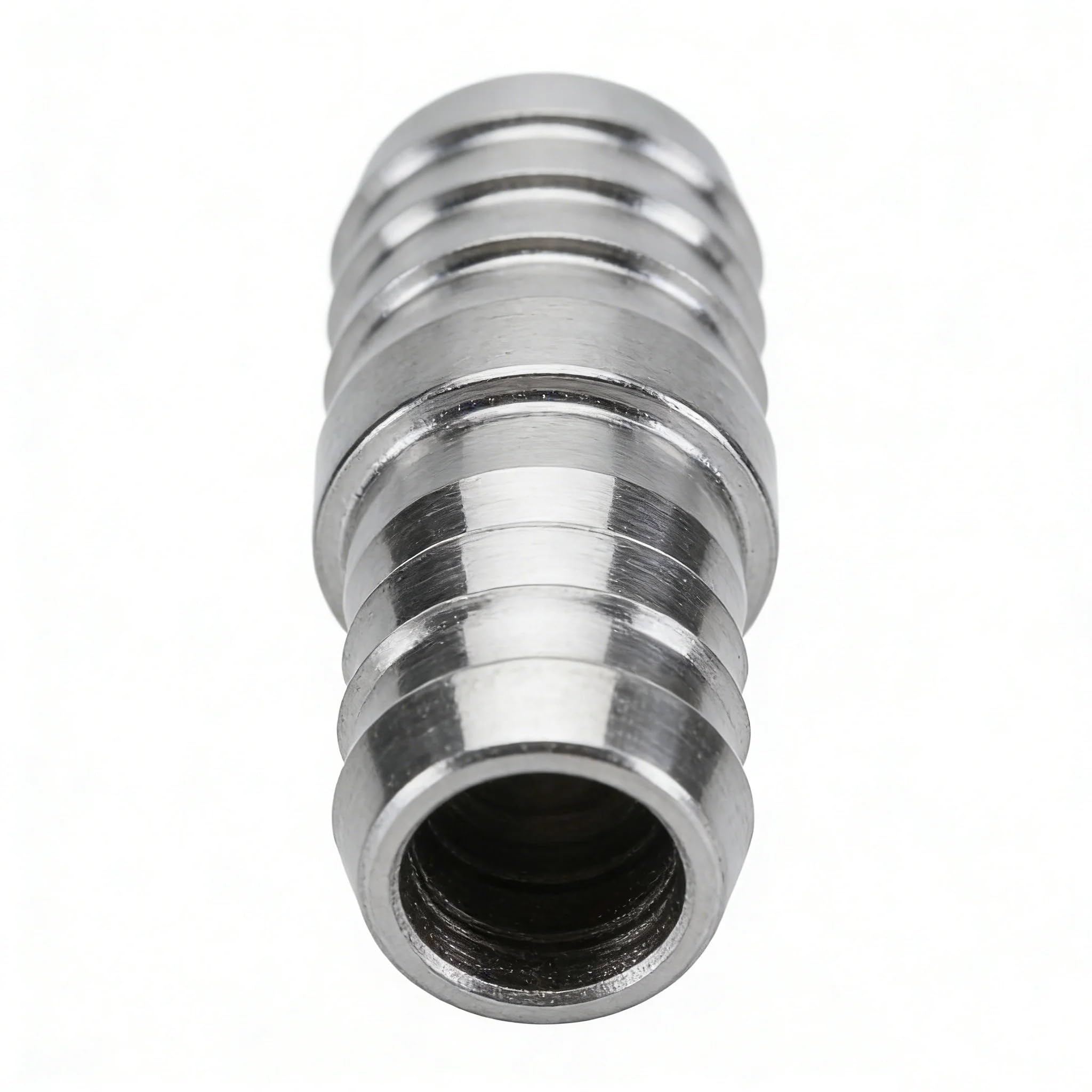 TwoWay - Acoplador recto para manguera de acero inoxidable 304, tamaños de 4 mm, 20 mm, resistente a la corrosión, ideal para fontanería y conexiones de manguera