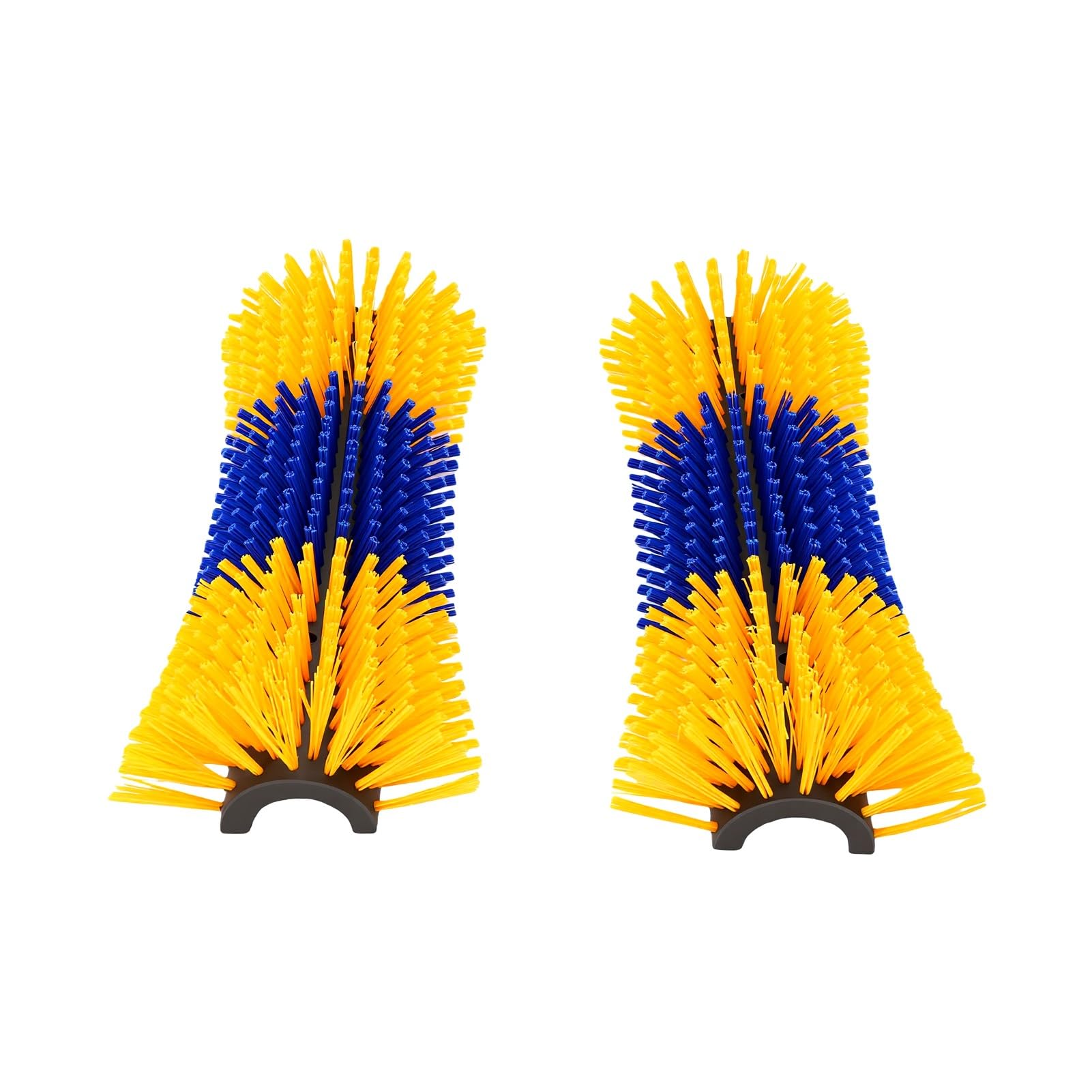 Bewinner 2 Stück Vieh-Scrubbing-Bürste für Scheunen Ranches