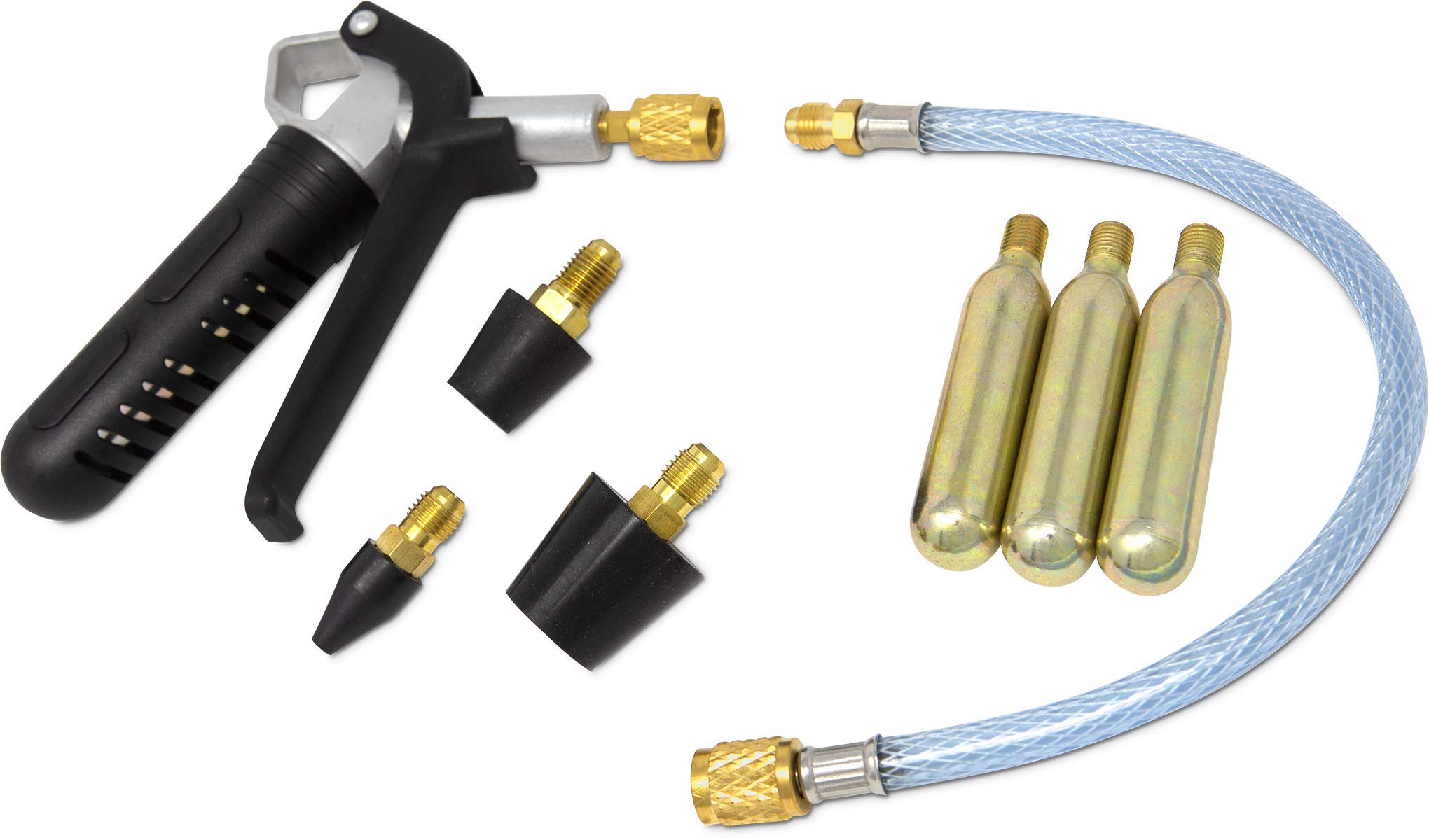 Leak Saver: Leak Shot HVAC Pro - Condensate Drain Blaster Sealant Injector - Non-Contaminating CO2 Cartridges - for AC and Mini Splits - Systems Up to 5 Tons