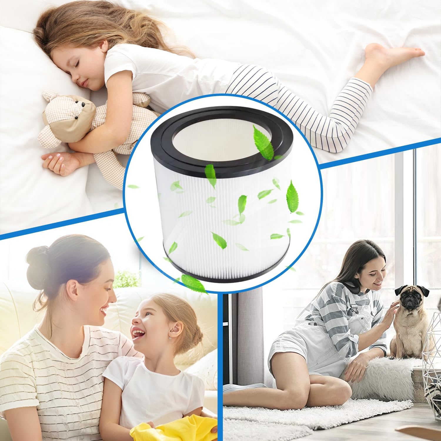 Replacement Air Filter AC0650 AC0651/10 Compatible With PHILIPS 600 Series Air Purifiers AC0650/10 AC0650 600i Part Number FY0611/30 Air Purifiers(1Pack) - Image 5