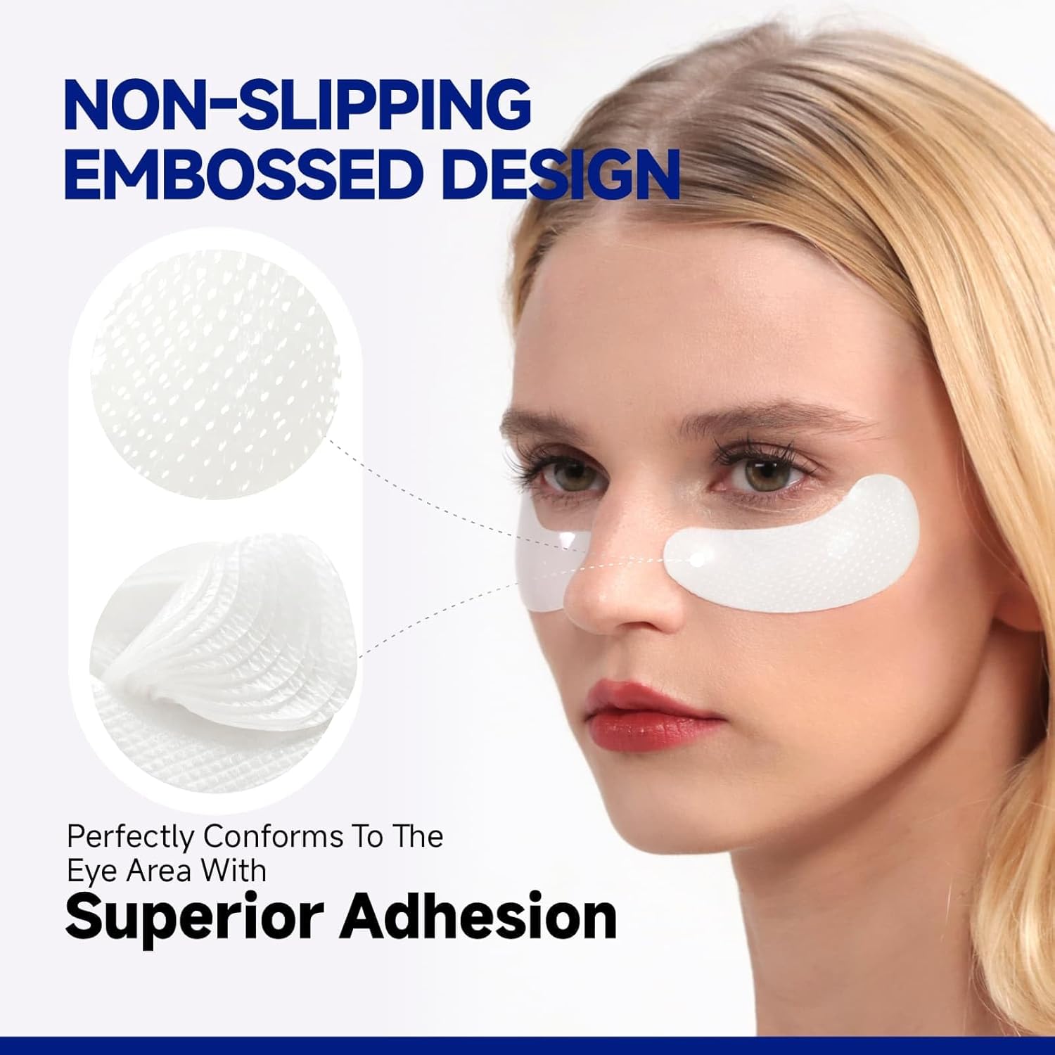 Peptide Under Eye Patches, Firming Eye Patches Instant Reduces Dark Circles and Puffiness, Collagen Under Eye Mask for Bags Treatment, Wrinkles, 24 Pairs, Vegan - Image 5