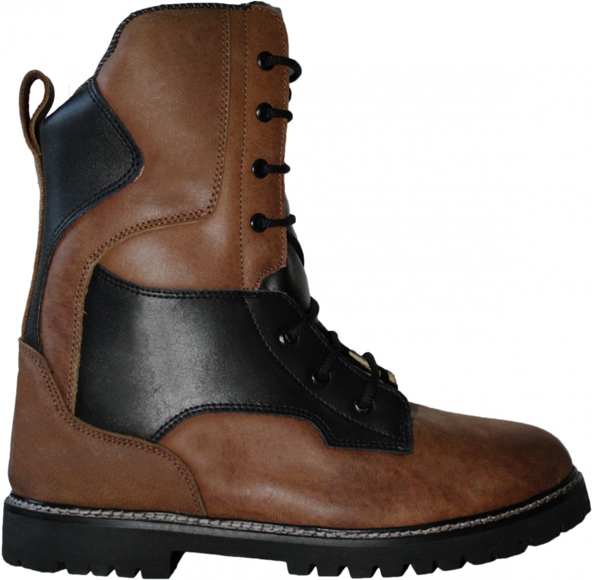 German Wear Freizeit Wanderstiefel Jagdstiefel Stiefel aus Nubuckleder Braun