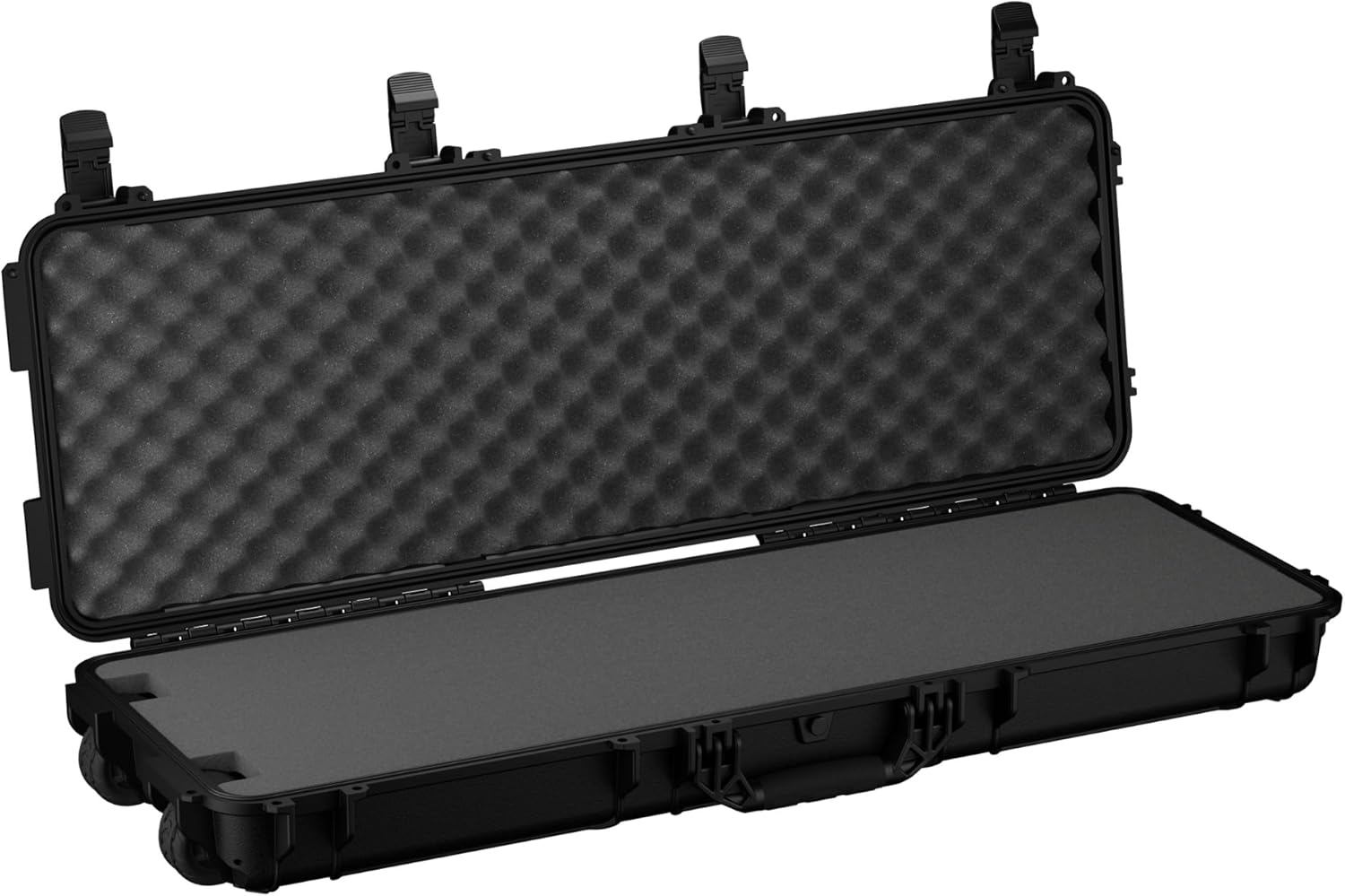 Condition 1 45” Dustproof Protective Luggage Case Model 1229, Lockable Storage Box With Customizable Foam Insert, IP67 Long Waterproof Hard Case, 44.52"x 16.32"x6.10"