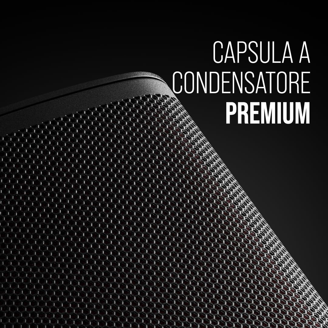 RØDE XCM-50 Microfono a condensatore USB professionale RØDE X XCM-50 e soluzione di missaggio virtuale per streamer e giocatori