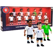P.M.I. PMI Collectibles World Cup Soccer Figures &ndash; 11 Pack Deluxe Box Team Players &ndash; Official Football Mini Figures Premium Soccer Collectible Toy Set (Styles May Vary) (Team USA)