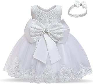 Girls' Tulle Flower Princess Wedding Dress for Toddler and Baby Girl - Buy now