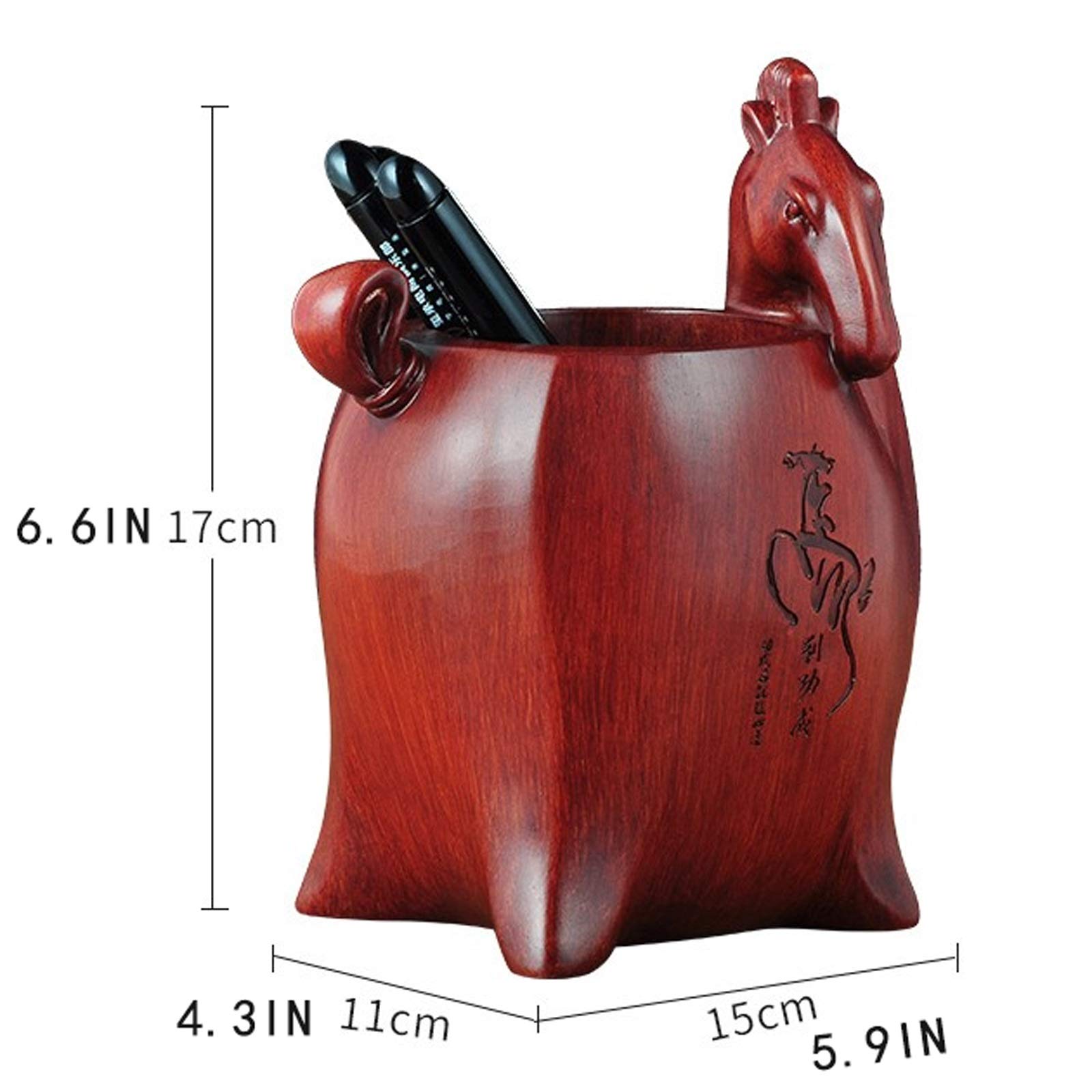 Porte Stylo Bureau Support de crayon titulaire de stylo de stylo chinois organisateur Papeterie Stylo de stockage Pot Pot de bureau Organisateur Accueil Pot Porte-stylo Porte-crayons/Porte-stylo ( Col