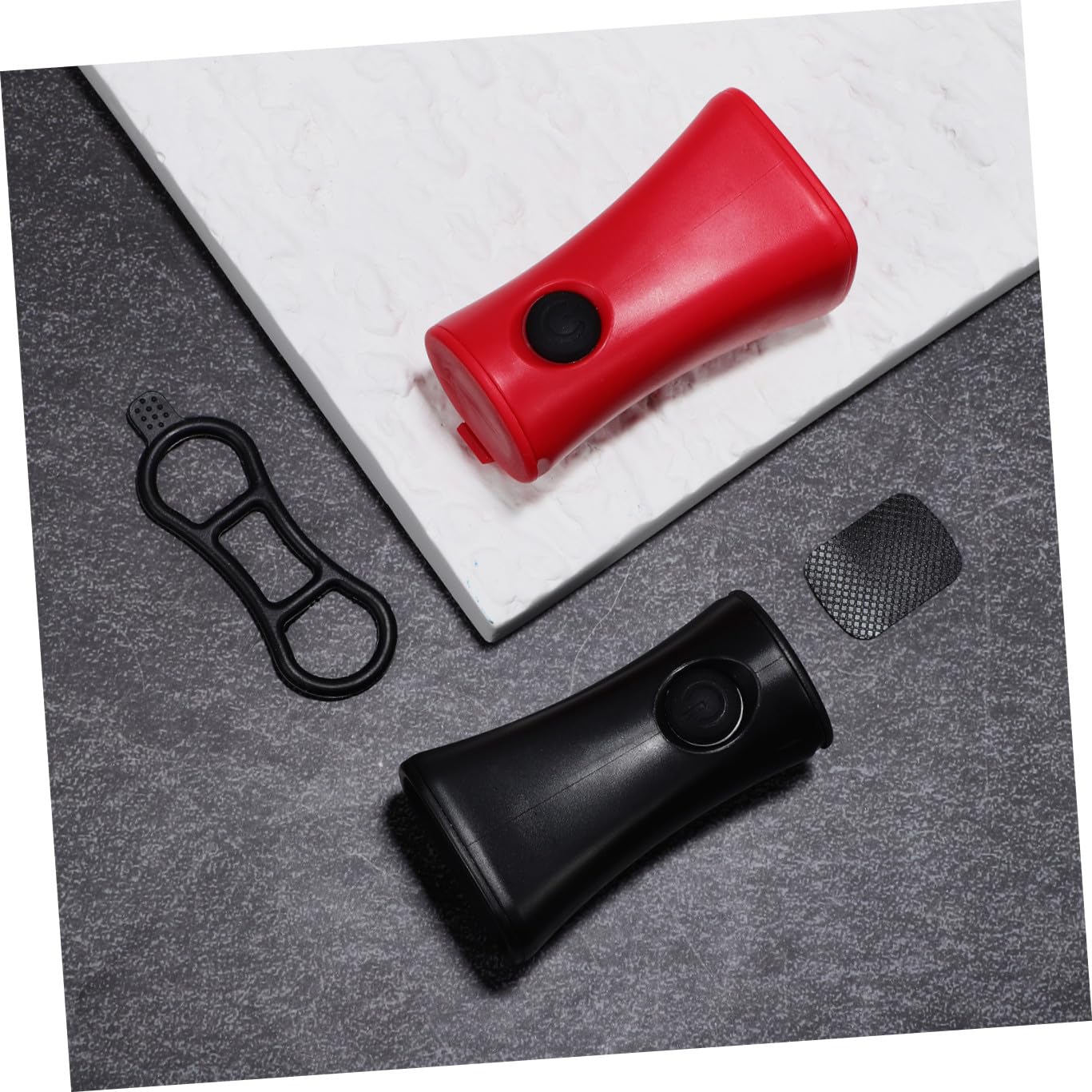 Yardwe Klaxon Électrique De Vélo Cloches Corne pour Adultes Feux De Vélo Arrière Voiture Scooter Changer Buzzer Bipeur Sonnette De Vélo Klaxon De Bicyclette Abdos