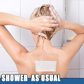 Transparent Dressing Adhesive Bandage Waterproof Clear Adhesive Bandages Stretch Tape for Tattoos Swimming (10 Inch x 5.47 Yard)