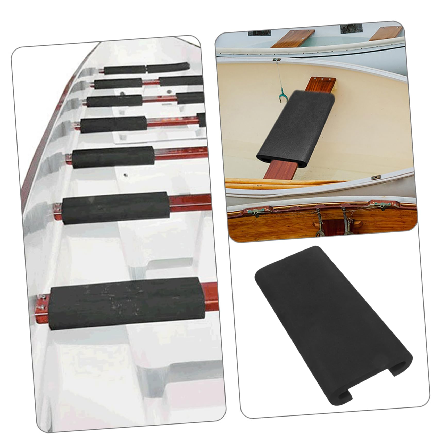 BESPORTBLE 2pcs Kayak Seat Cushion Paddle Boat Seat Base Replacement Eva Material