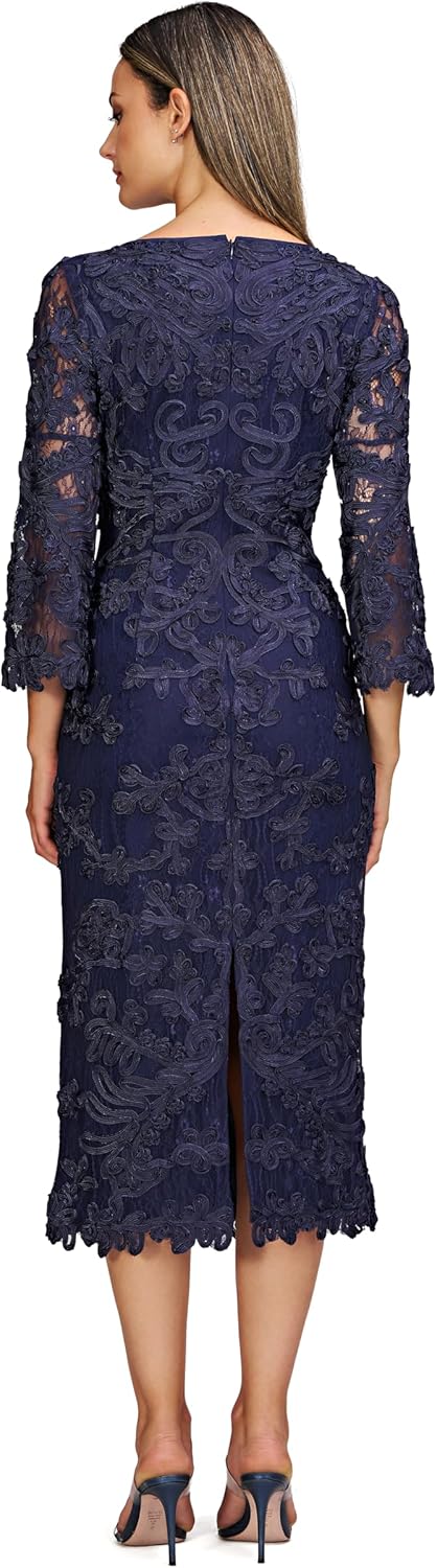 JS Collections Womens Perla Soutache Midi - Image 3