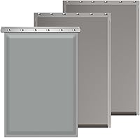 Vista 1 de Solapa de repuesto extra grande para puerta de perro de 3 solapas con tornillos, solapas de repuesto para clima extremo - Compatible con solapas