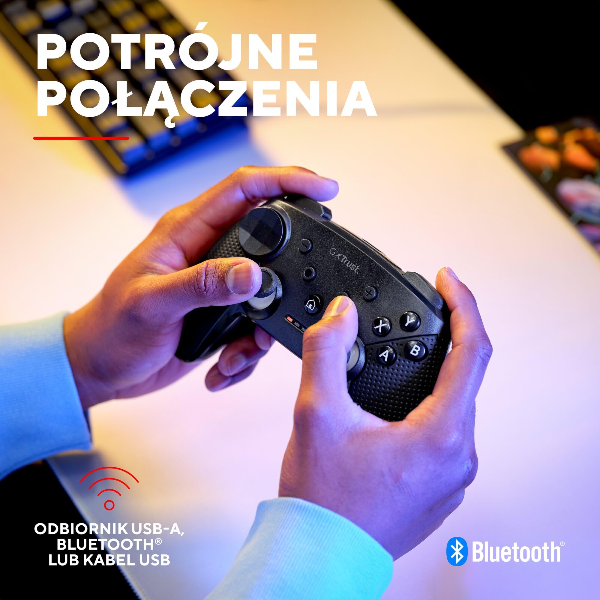 GXTrust Muta bezprzewodowy kontroler Nintendo Switch 2 / PC/Android