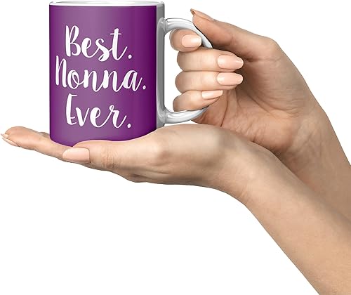 Miniatura 8 de P. S. I Love Italy Taza de café  Best Nonna Ever Taza de cerámica blanca personalizada para caliente y fría con diseños divertidos y significativos
