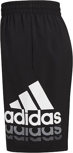 Miniatura 3 de Adidas Pantalones cortos deportivos tejidos esenciales con cintura elástica para niños