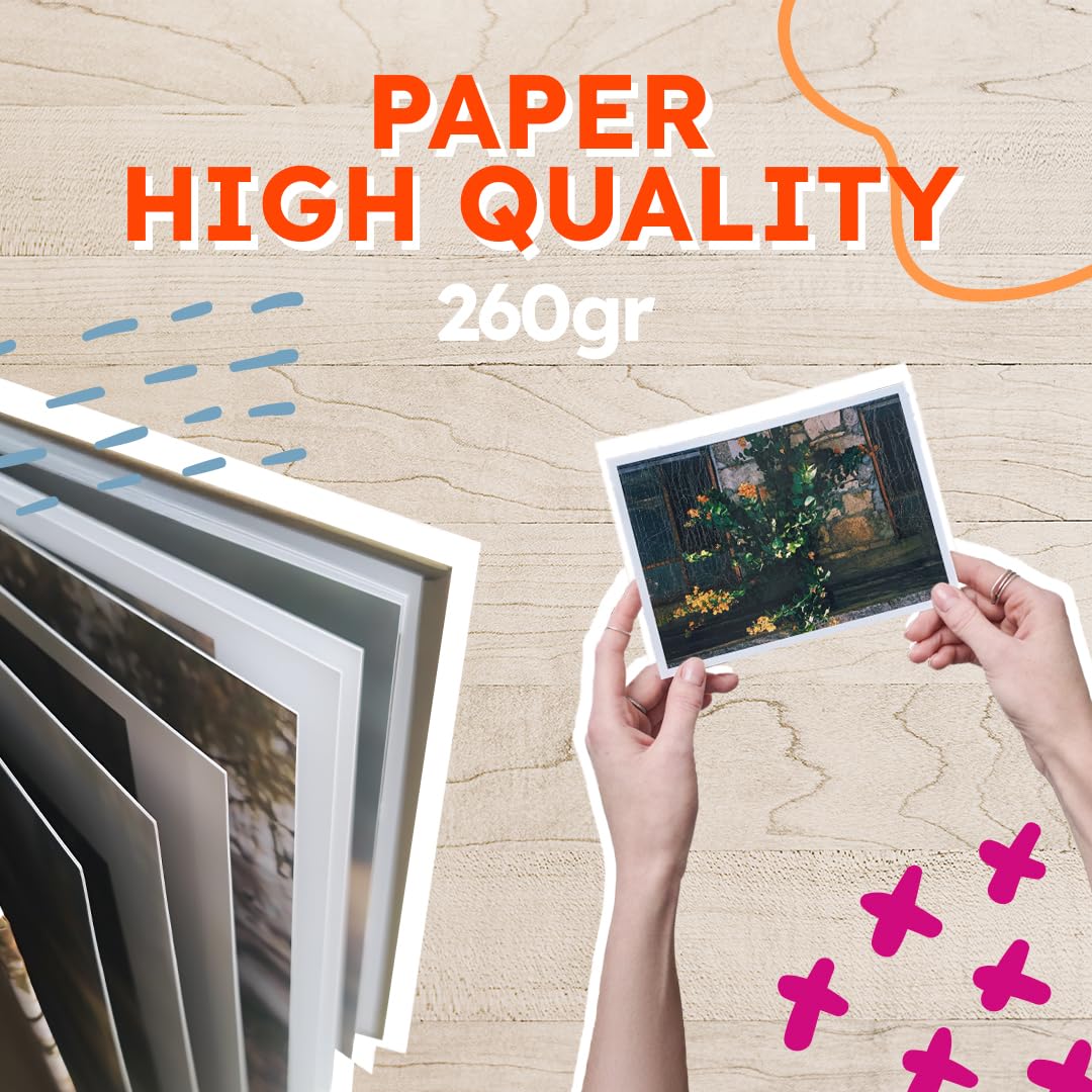 Stampe Fotografiche 10x15cm - Confezione Da 20 Foto Su Carta Premium 260gr - Opzione Lucida O Opaca Con Bordi Bianchi - Foto 4