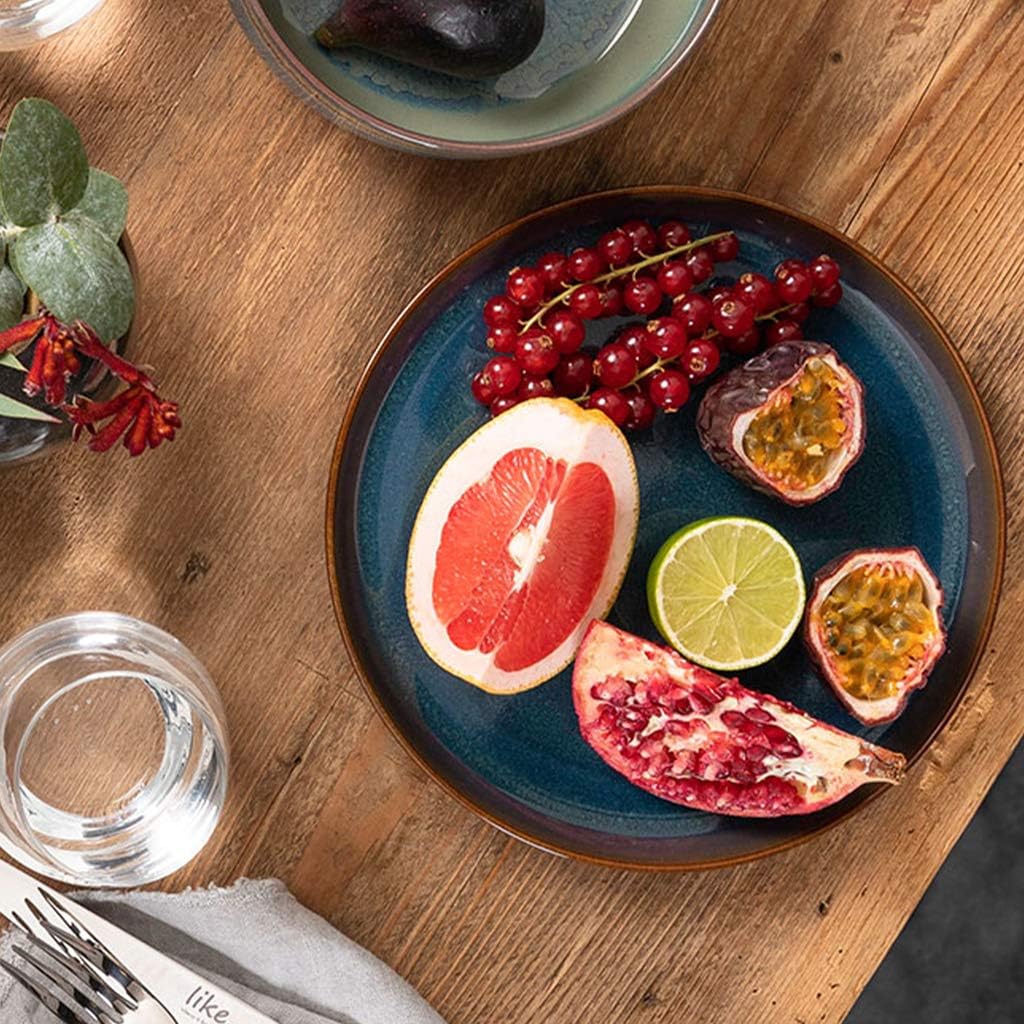Villeroy & Boch like Crafted Denim Soup Plate, Blue, 8.66 in
