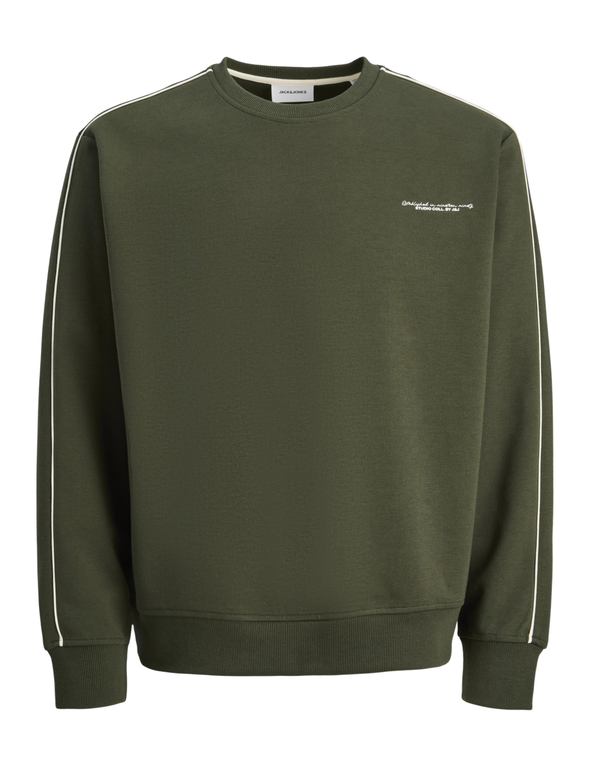 JACK & JONES Herren Jjrikkie Piping Sweat Crew Neck