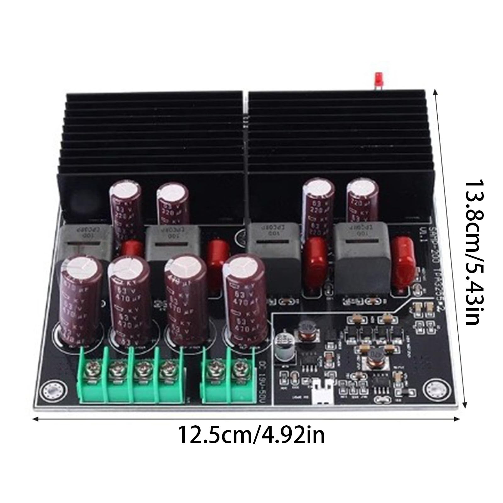 Amplificateurs stéréo à corps métallique avec 2 puces TPA3255 délivrant jusqu ' à 600 de son amplificateurs HiFi