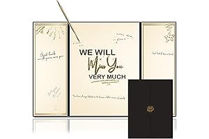 18"x12" Farewell Party Decorations Guest Book for Coworkers