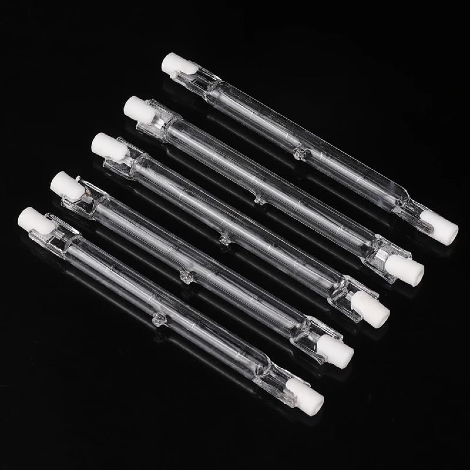 Bombillas halógenas de filamento de tungsteno R7S, 10 unidades, 118 mm, 120 V/230 V, 500 W, tubos de iluminación halógenos tipo J T3, 50 unidades, 230 V, J118
