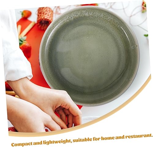 Miniatura 9 de Abaodam 1 juego de plato, cuenco, cuchara, cubertería, tazones de sopa, ensalada, postre, aperitivo, platos asiáticos, cucharas de sopa japonesas,