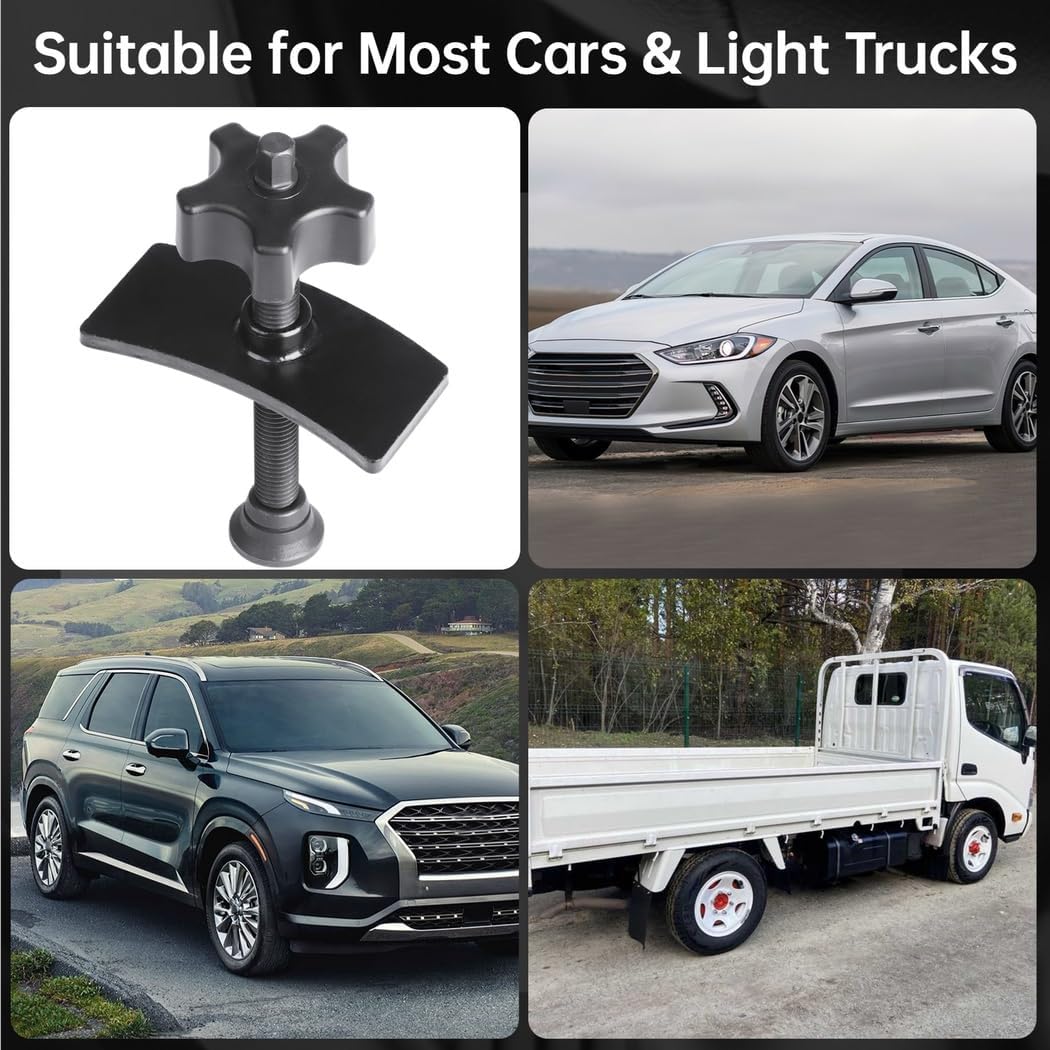 Piston Compress Tool, Caliper Compression Instrument For Piston Brakes, Swivel Disc Brake Pad Separator, Brake Spreading Instrument For Brake Restore, Stout Brake Pad Spreader