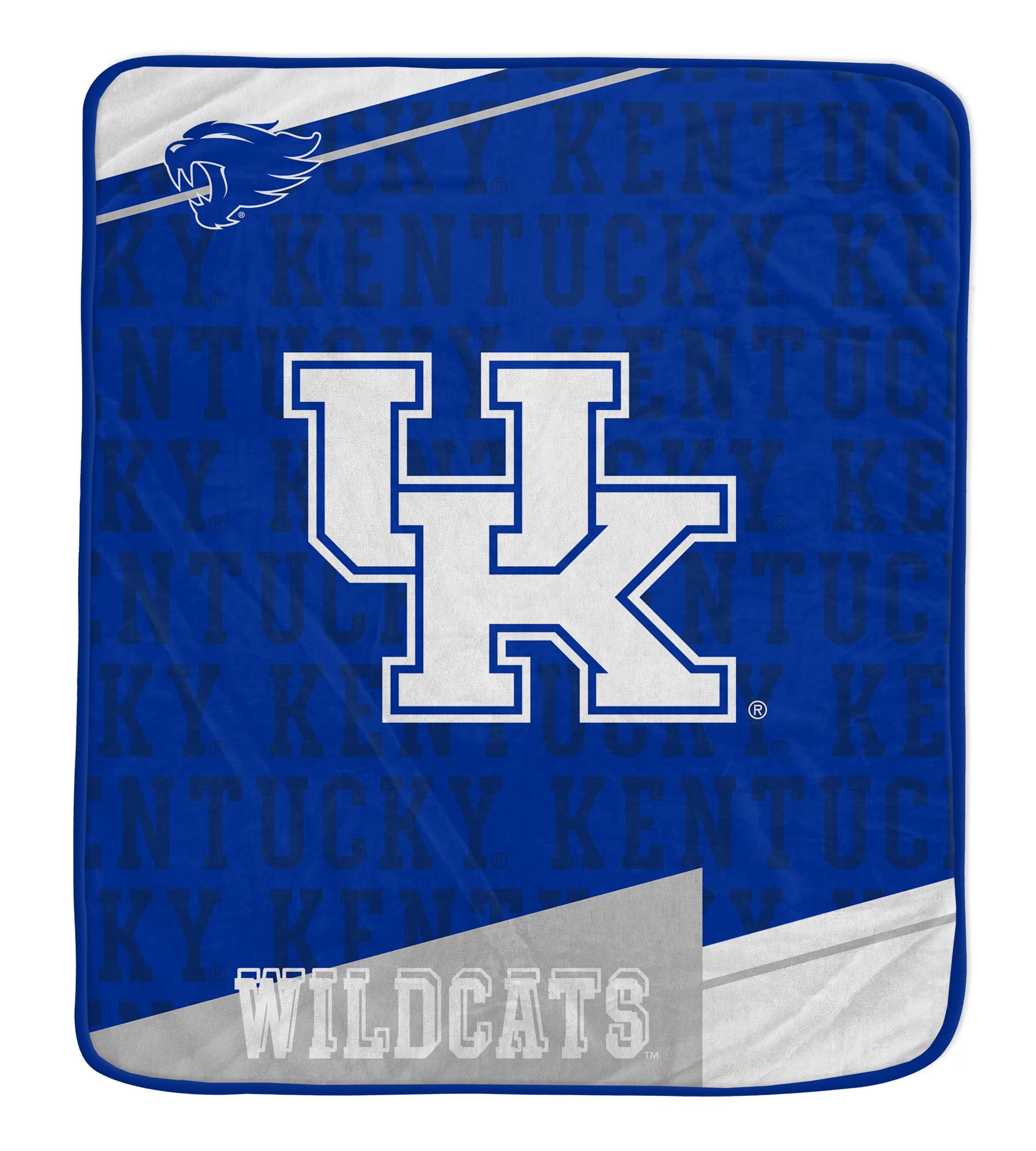 NCAA Diagonal Ghost Ultra Soft Blanket