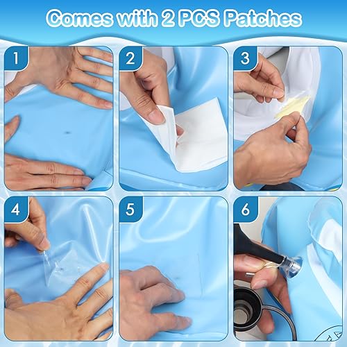 Miniatura 8 de Baby Pool Float with Canopy Baby Floats for Infants Toddler 6-48 Months Qoosea Swimming Floaties with UPF50+ Sun Protection & Toy Play Steering