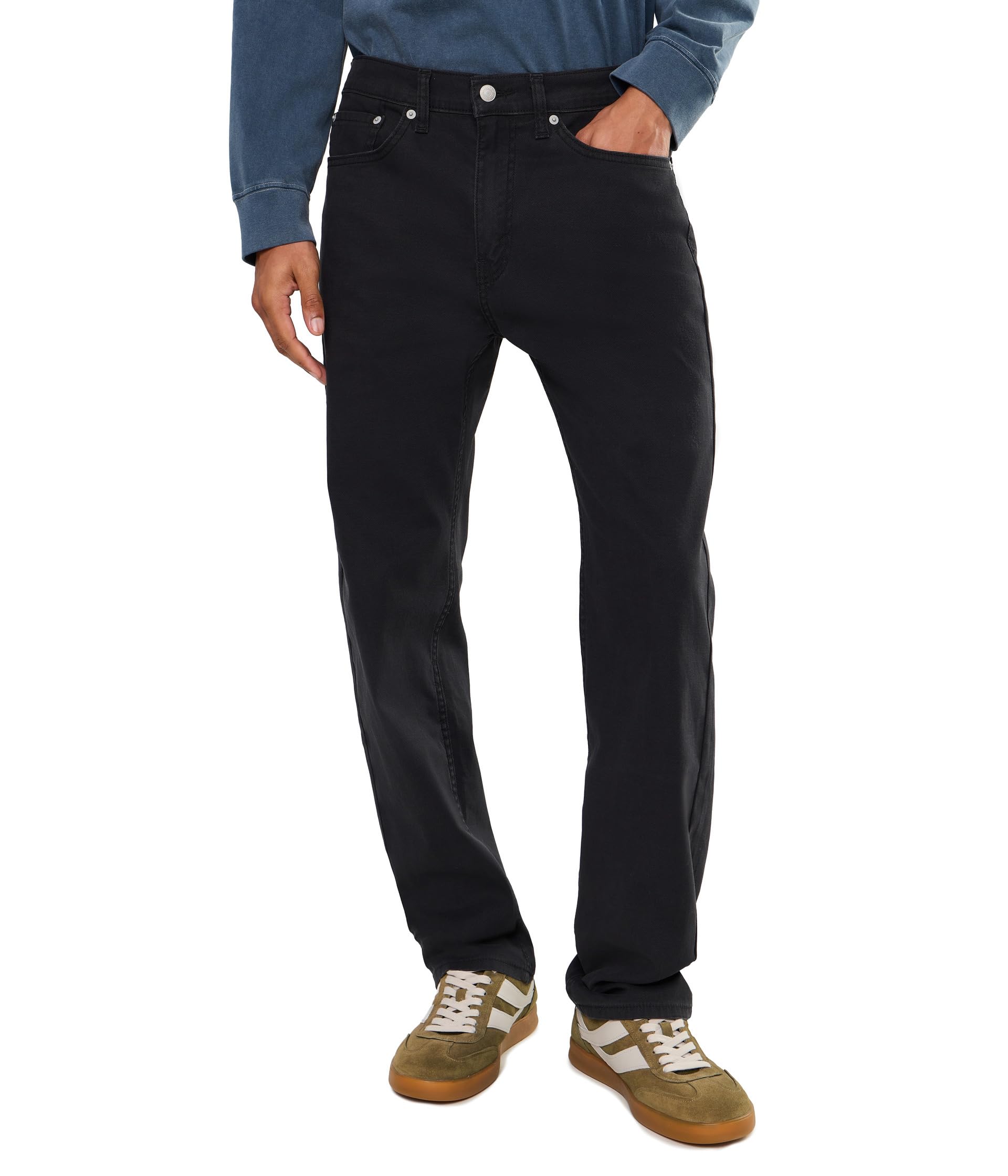Levi's®, Mens, 505® Regular, Mineral Black, 40 x 30