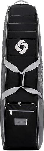 Samsonite Bolsa de viaje de golf de lados suaves con poliéster 600D resistente, acolchado superior adicional, bolsillo para zapatos/accesorios,
