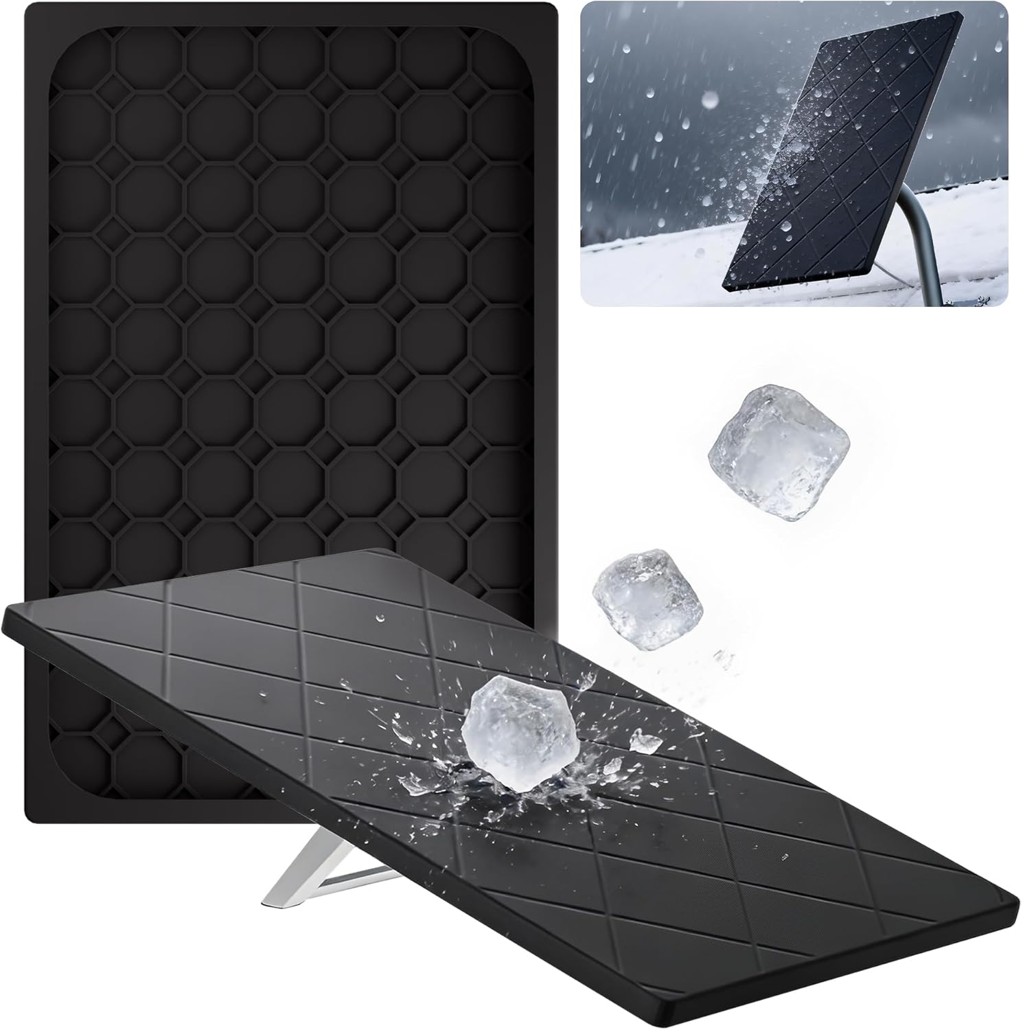 Starlink Gen 3 Silicone Cover Waterproof Anti-Hail UV Resistant Protective Case for Standard Gen 3 Satellite Dish No Signal Blockage for RV Roof Boat Outdoor Use