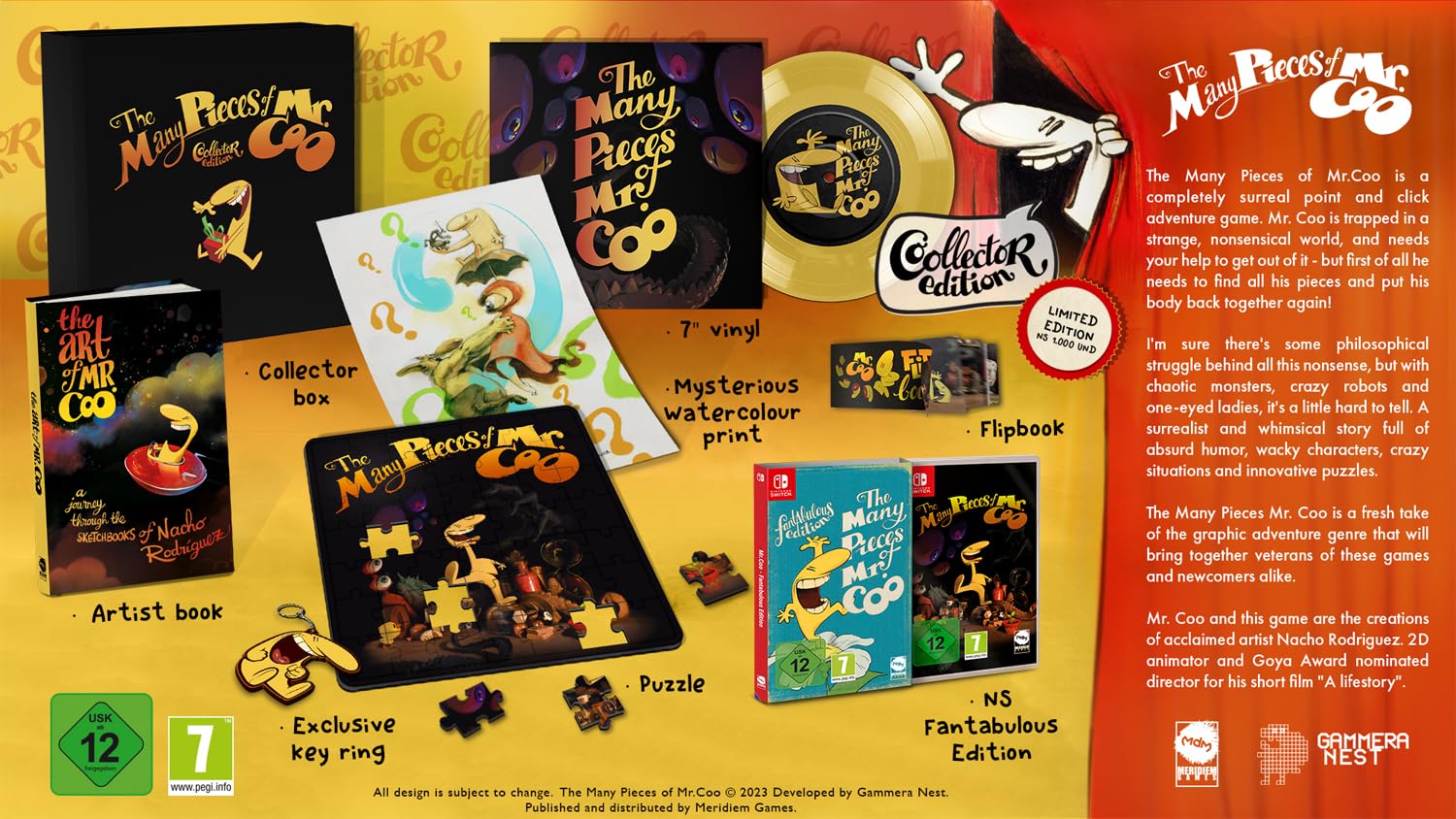 The Many Pieces of Mr. Coo - Coollector Edition - Nintendo Switch