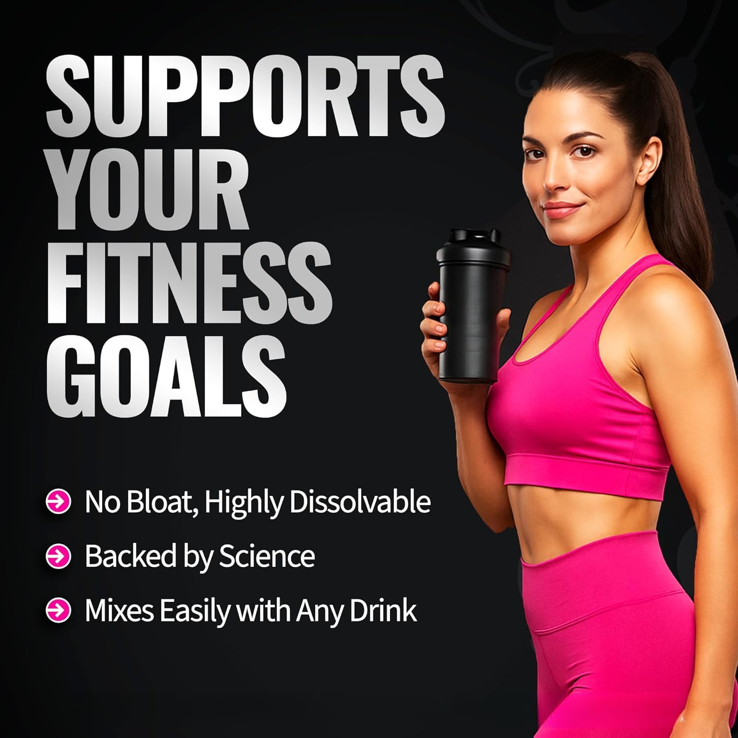 Creatina para mujeres – Favorece desarrollo muscular, recuperación post entrenamiento, elasticidad de la piel, cabello y uñas sanas (2)