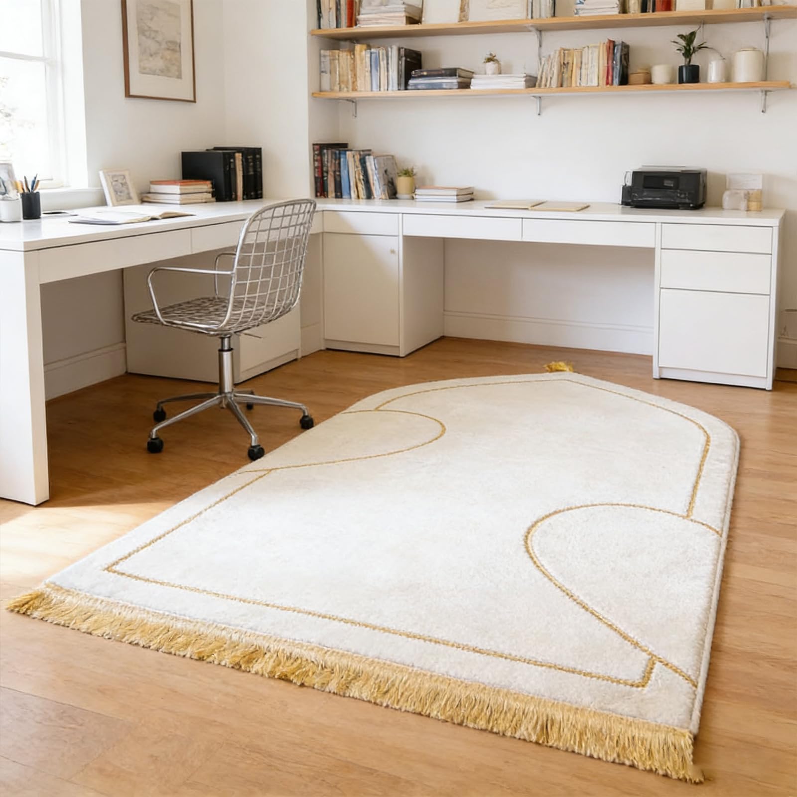 Lot de 2 tapis de prière musulmanes en flanelle épaisse avec motif demi-cœur pour couple