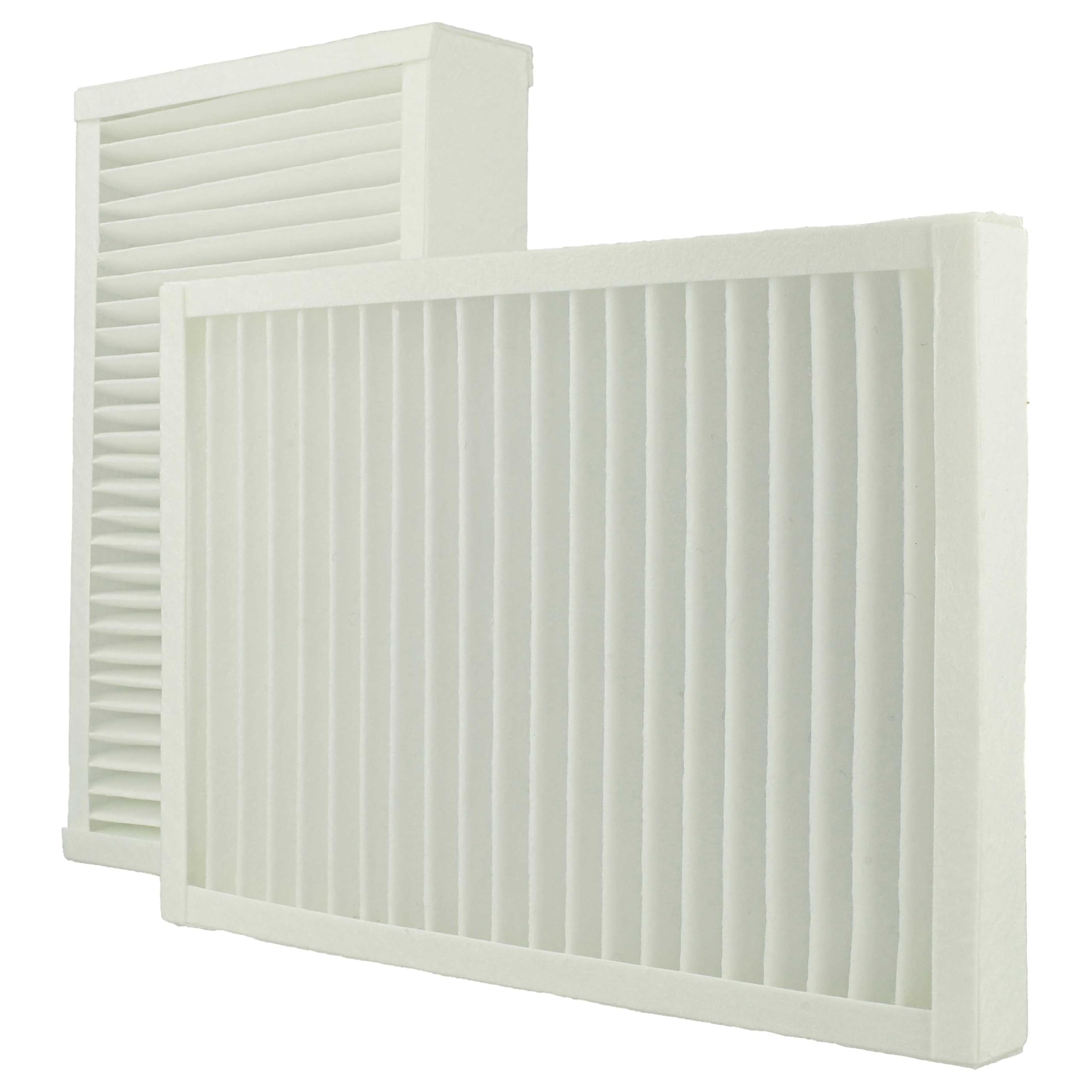 vhbw set di filtri (4 pezzi) compatibile con Viessmann Vitovent 200-C unità di ventilazione - filtro aria di scarico (G4), filtro aria di mandata (F7)