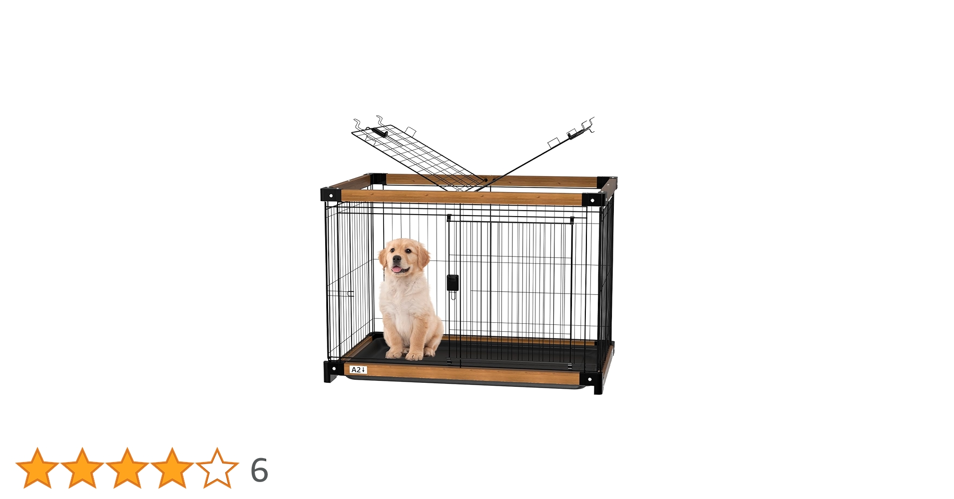 DEARBB 犬ケージ 犬サークル 木製犬ケージ ペットケージ 犬ゲージ屋根付き Amazon | DEARBB 犬ケージ 犬サークル 木製犬ケージ ペット