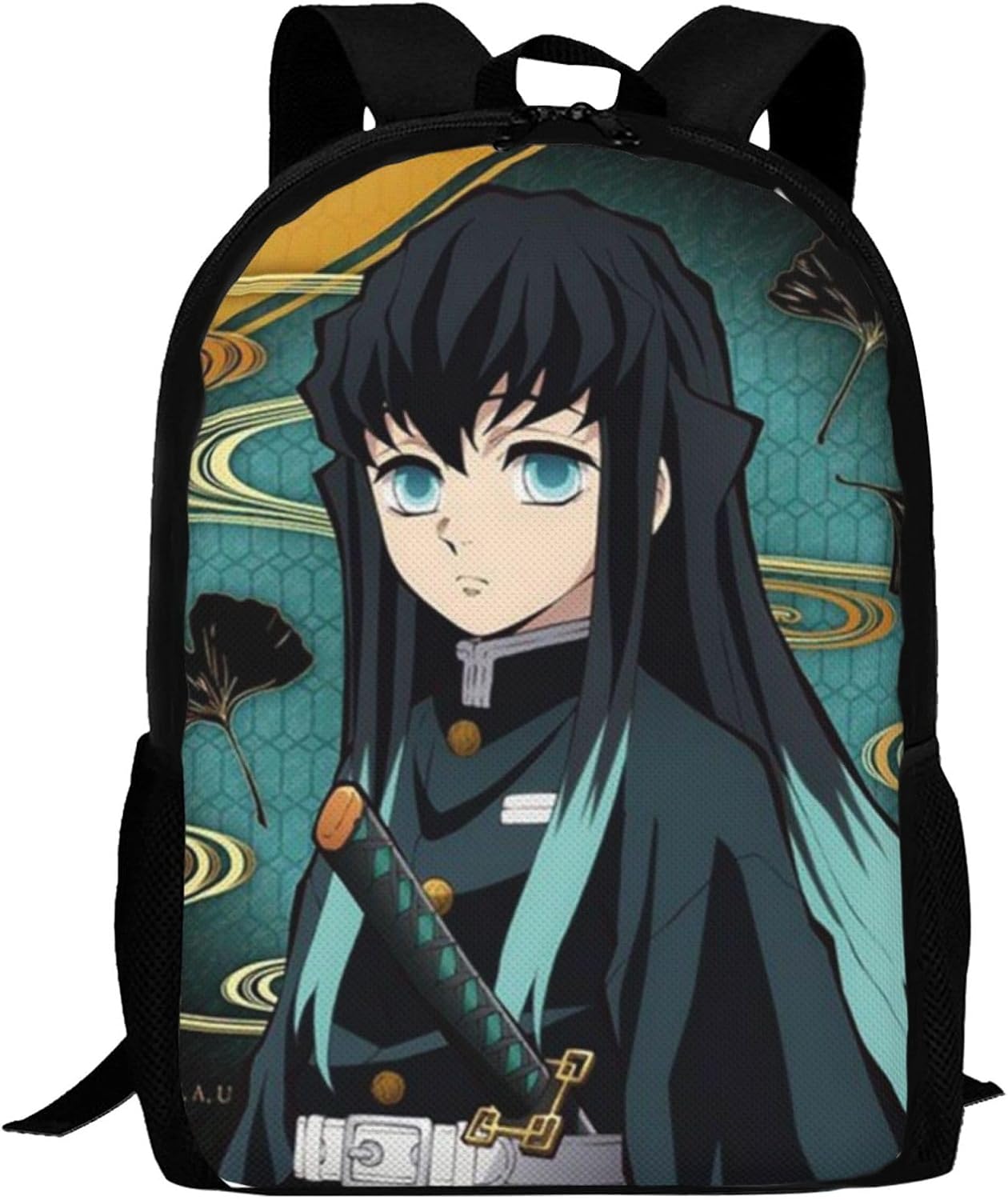 Muichiro Tokito Backpack,3d Print Laptop Backpack Lightweight Casual Daypack Bookbag 16.5 In, 17 Inch