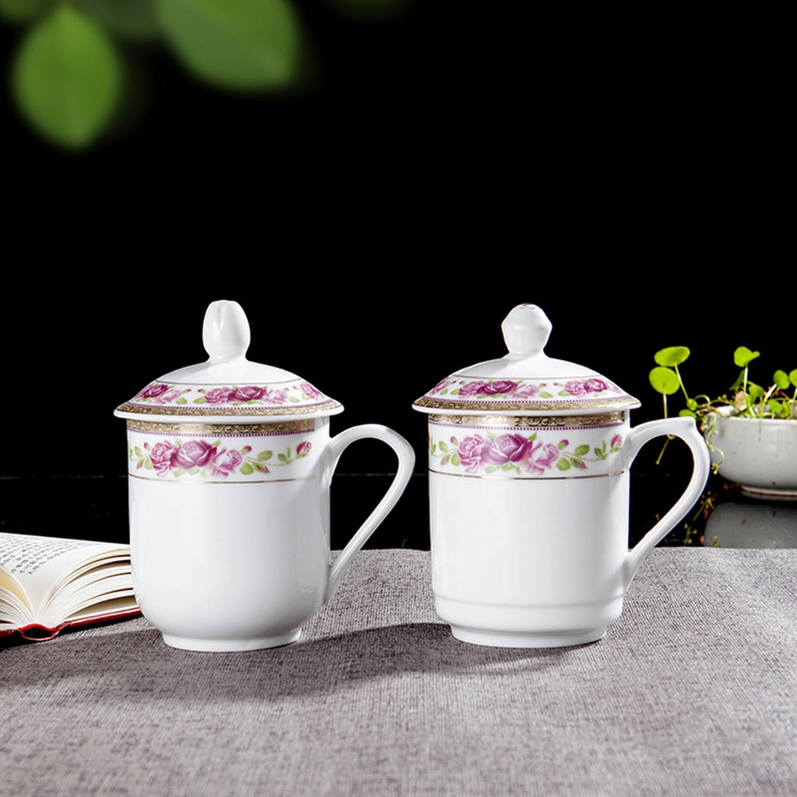 Quotable White Ceramic Mug, 400 ml, Proceed as if Success is