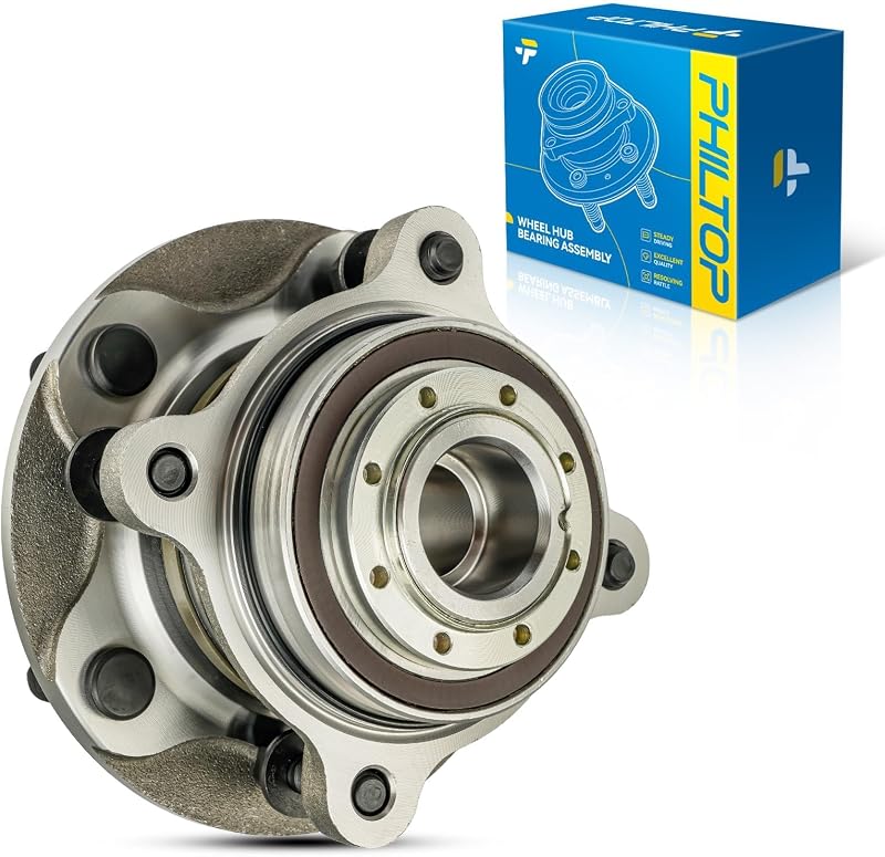 Cubo com rolamento de roda dianteira PHILTOP 515204 para Toyota Tundra e Sequoia RWD – 1 unidade