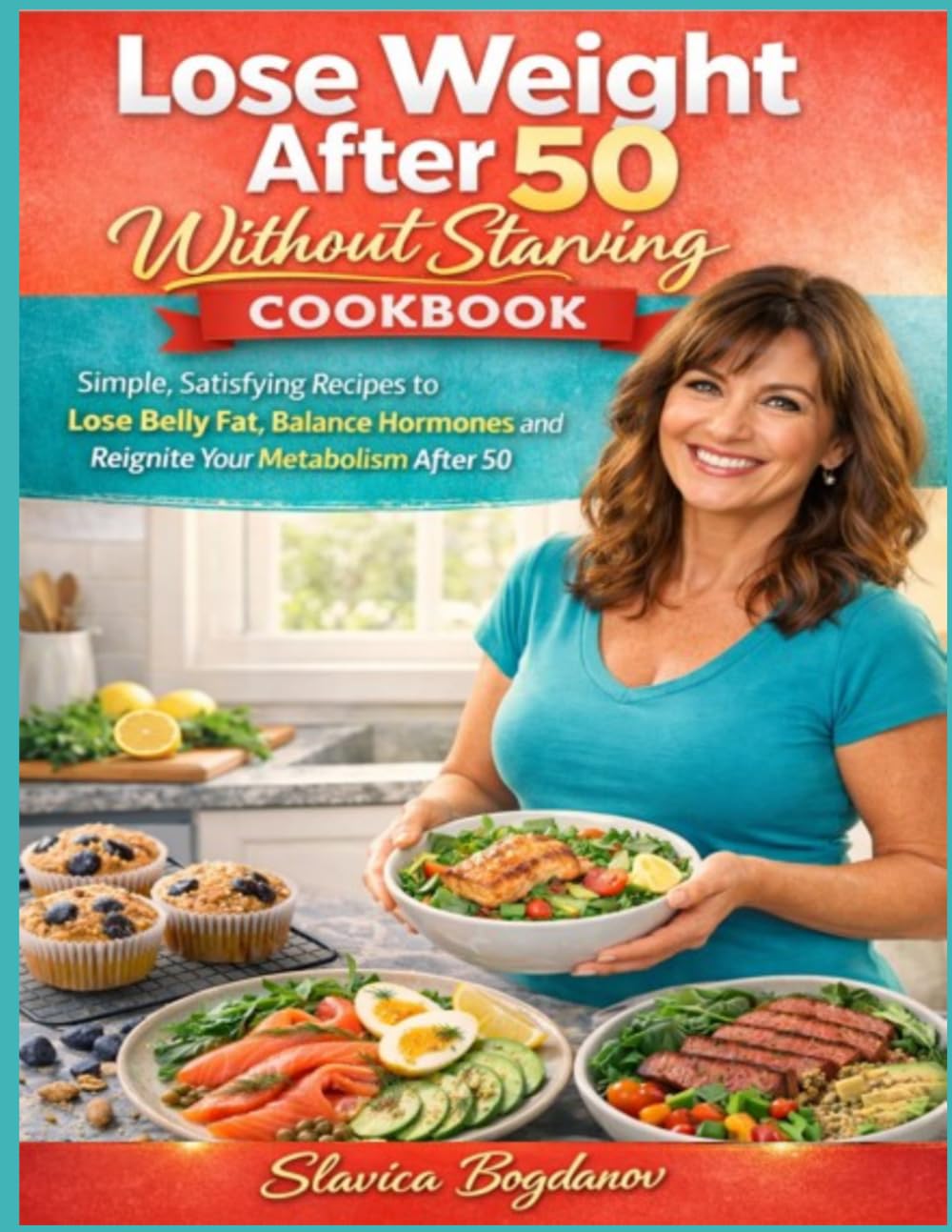 Lose Weight After 50 Without Starving Cookbook: Simple, Satisfying Easy Recipes to Lose Belly Fat, Balance Hormones and Reignite Your Metabolism After 50 (Weight Loss for Women Over 50)