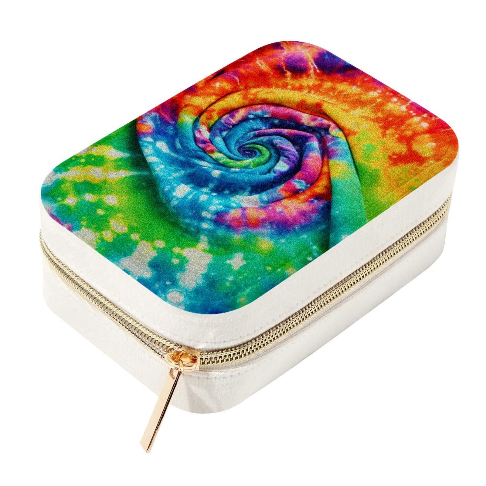 Petite boîte à bijoux tie-dye pour vos week-ends et vacances