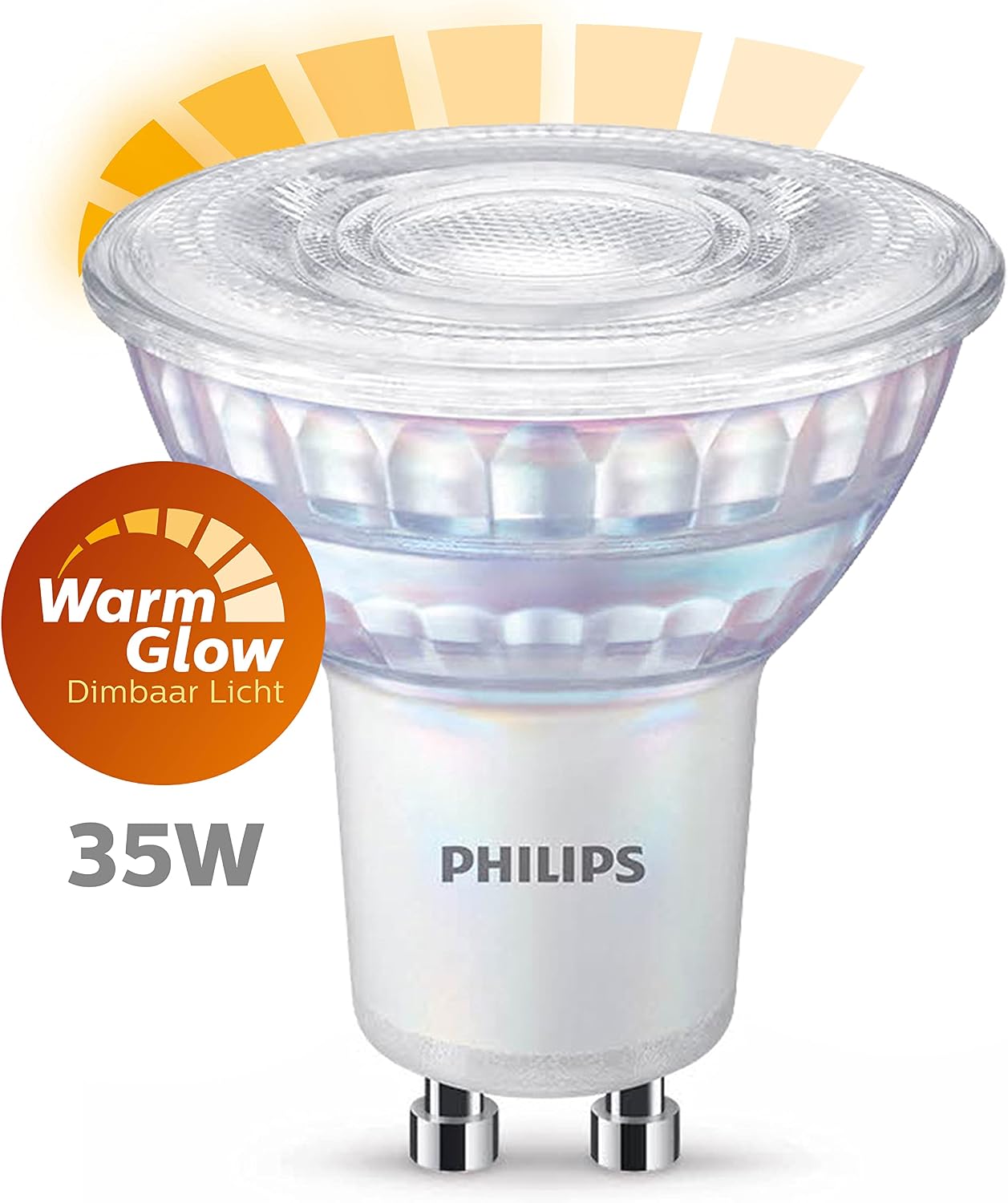 Philips Spot (Dimmable) Spot (Dimmable), 2.6 W, 35 W, GU10, 230 lm, Warm white - Image 4