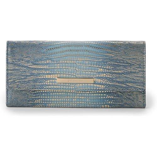 BRAHMIN Cordelia Wallet - Moonlit Blue Ballad