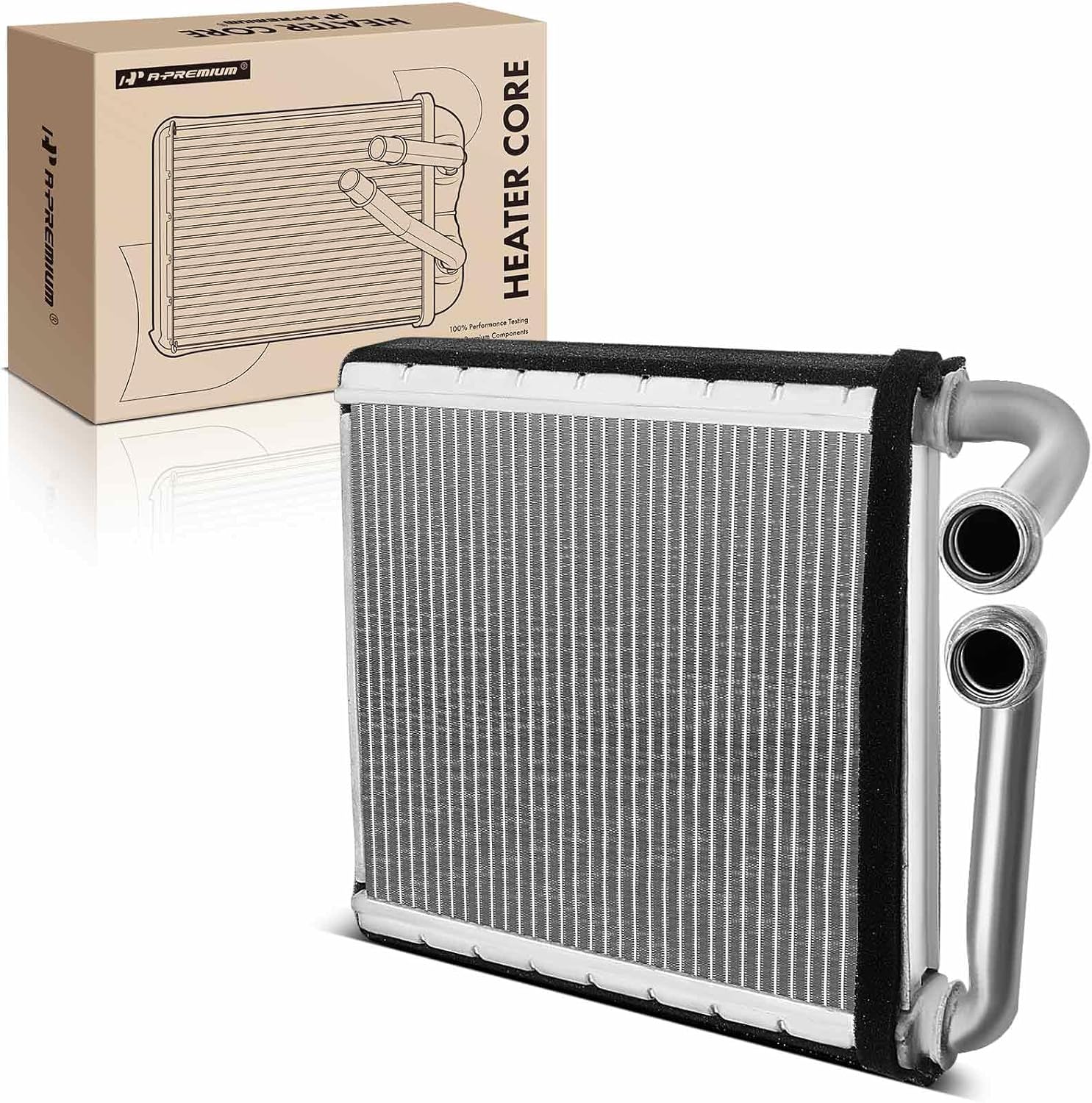 A-Premium HVAC Heater Core Compatible with Volkswagen Beetle 2012-2019, Passat 2012-2020, Replace# 561819031C