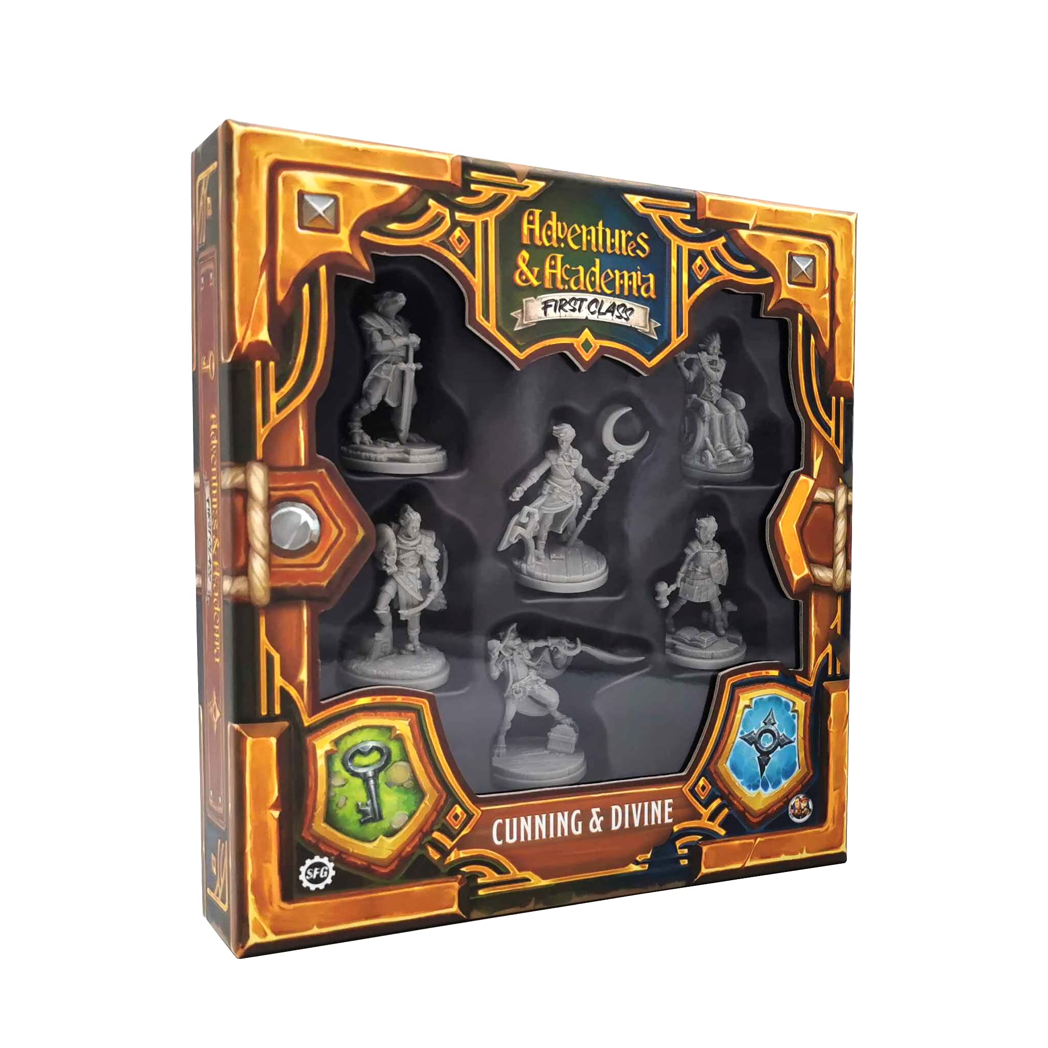 Adventures & Academia: Cunning & Divine Role Playing Miniatures 5E Compatible