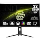 MAG321CUP 32-inch 3840 x 2160 (UHD), VA, 4K Gaming Monitor 160Hz, Adaptive Sync, 1ms, HDMI, Display-Port, VESA Mountable, Tilt